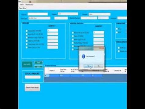 A hospital information system designed to collect, store, manage and transmit healthcare data such as patients electronic medical records, hospital's operational documents and healthcare policies. Hospital Billing Information System - YouTube