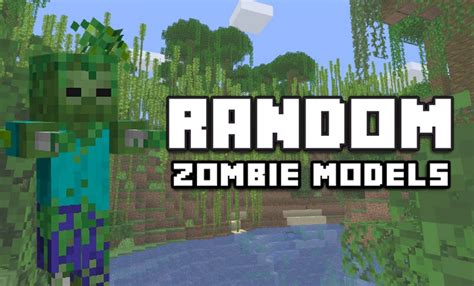 Random Zombie Models Minecraft Texture Pack