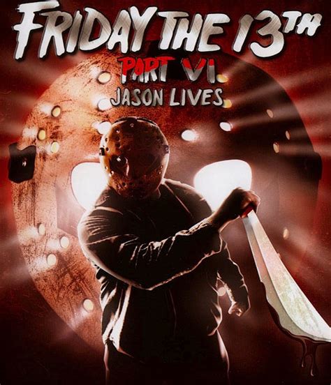 Poster Friday The 13th Part Vi Jason Lives 1986 Poster Vineri 13