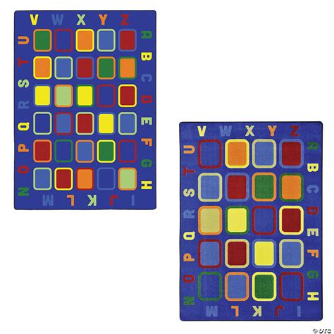 Joy Carpets Alphabet Tiles Classroom Rug Oriental Trading