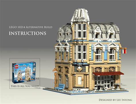 Lego Moc 11989 10214 Tower Bridge Alternative Build Modular Buildings
