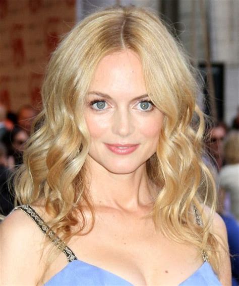 Heather Graham Long Wavy Light Champagne Blonde Hairstyle Hair Styles
