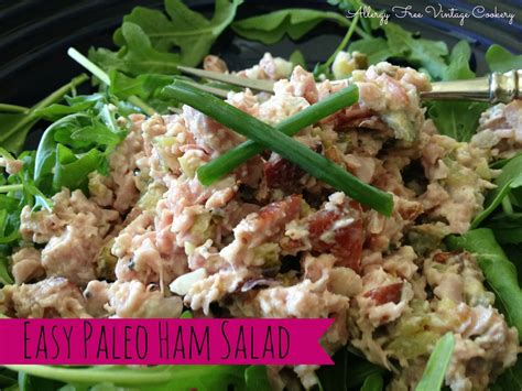 Easy Paleo Ham Salad