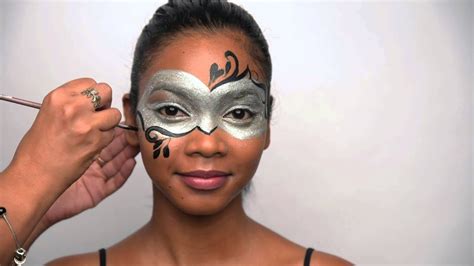 How To Paint A Masquerade Mask For Halloween Youtube
