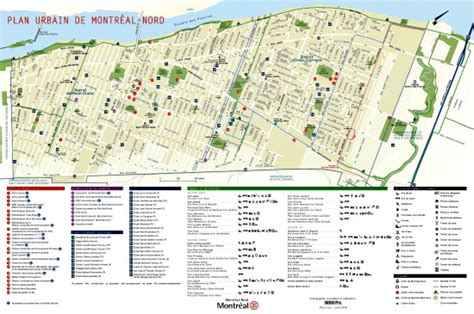 Montreal Nord Borough Maps