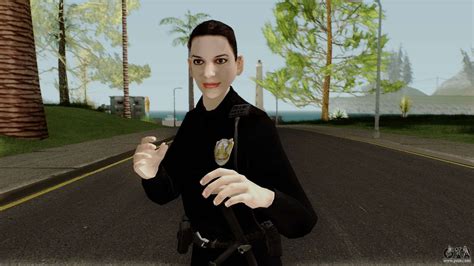 Female Cop Lsmpd Gta V For Gta San Andreas