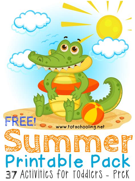 Check spelling or type a new query. Free Summer Printable Pack for Toddlers - PreK ...