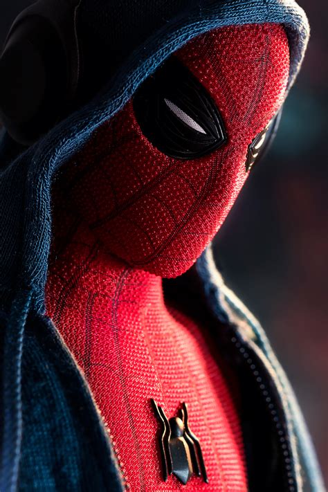 640x960 Spiderman In Hoodie Iphone 4 Iphone 4s Hd 4k Wallpapers