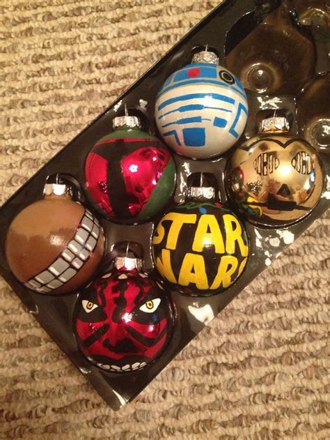 Star Wars Characters Set Of 6 Ornaments By Kaleycrafts On Etsy Star
