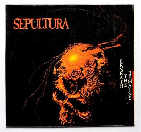 Sepultura Beneath The Remains Poland Thrash Metal Vinyl Album