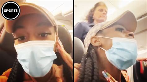 Track Star Sha Carri Richardson Gets Booted From Flight Youtube