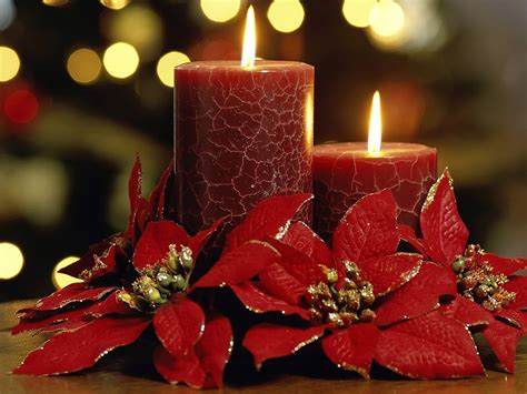 Xs Wallpapers Hd Christmas Candles