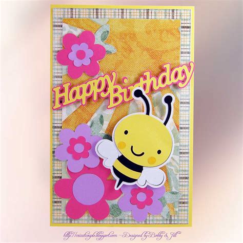 Check spelling or type a new query. Cricut Couple: Happy Birthday Bee Card...