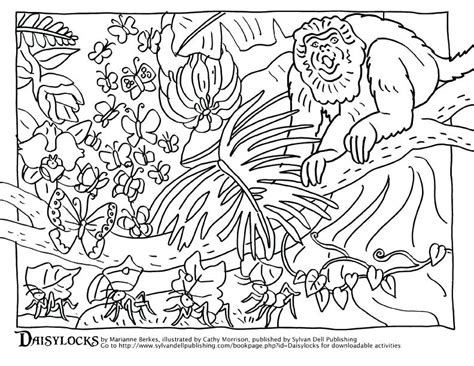 Animal Habitat Coloring Pages At Free