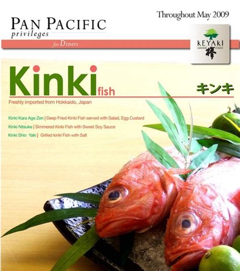 Nurture made him a cold ruthless killer. Biznews: Kinki Fish @ Keyaki Restaurant, Pan Pacific Bangkok