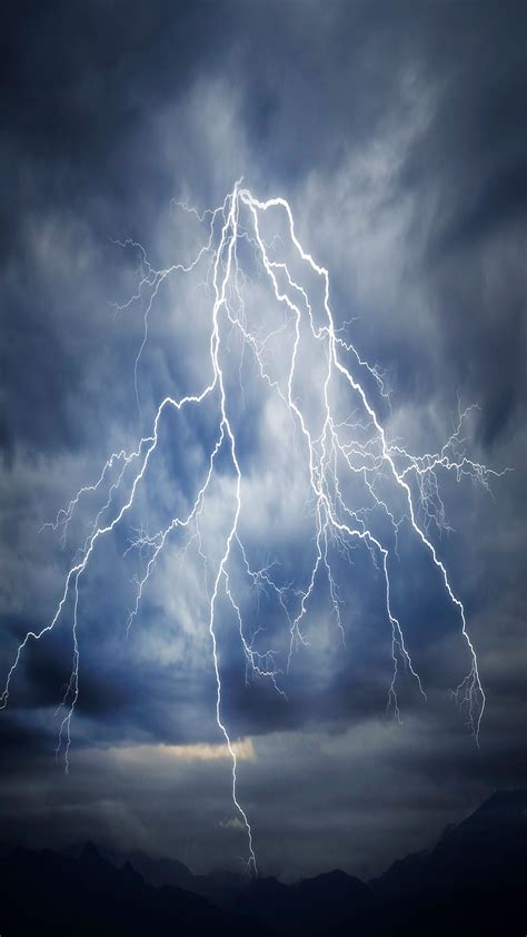 Lightning Wallpaper For Iphone 11 Pro Max X 8 7 6 Free Download