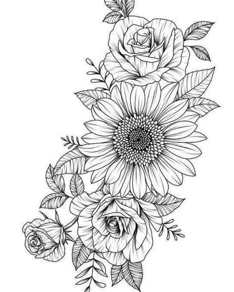 Free Printable Flower Tattoo Designs Free Printable Templates Sexiz Pix