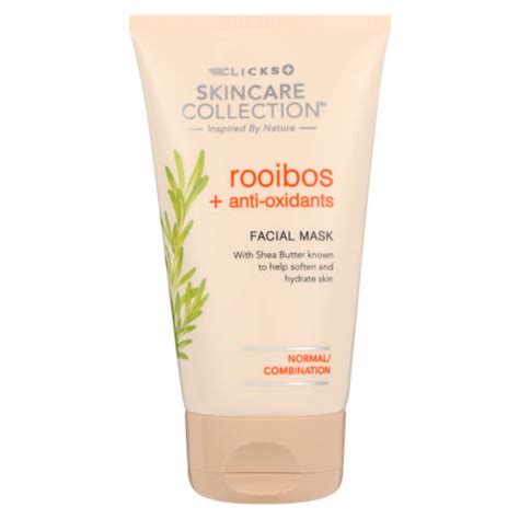 Clicks Skincare Collection Rooibos And Anti Oxidants Facial Mask 150g