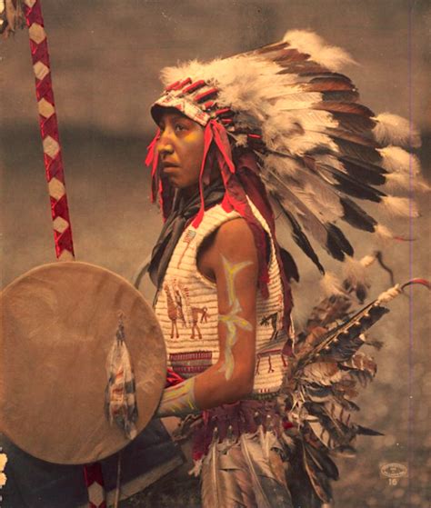 Native American Indian Pictures Rare Color Tinted Historic Photographs