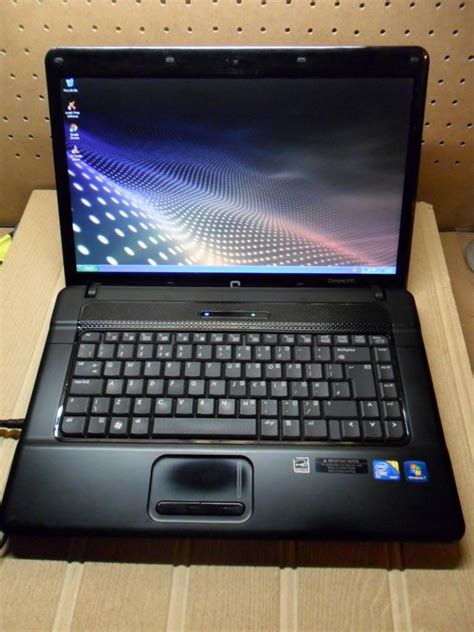 Cheap Compaq Dual Core 610 Laptop 2ghz 1gb Ram 120gb Hard Drive Win