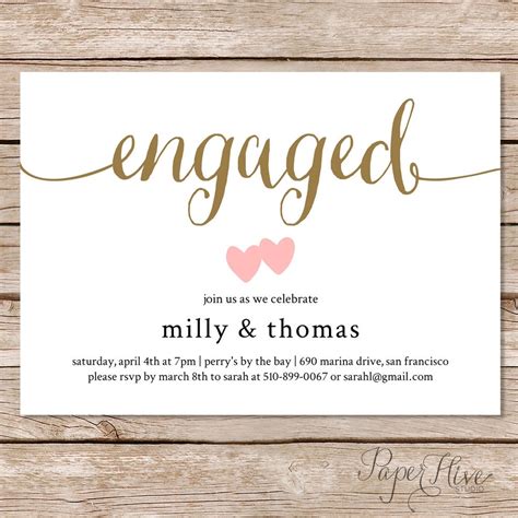 Engagement Party Invitations Engagement Party Invitations Cool Invitation Friend Invitation