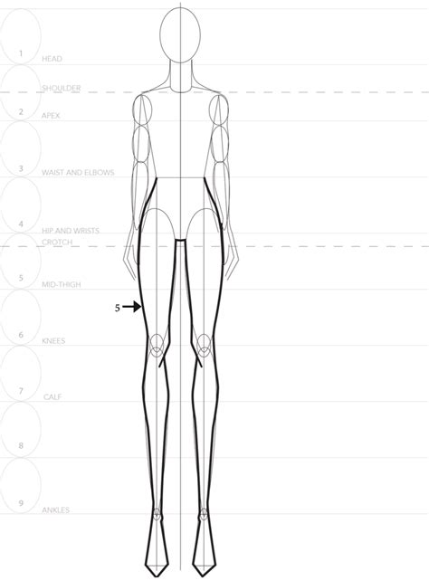 Fashion Design Sketches Pdf With The Printable Fashion Drawing Figure