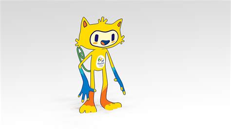 Vinicius Olympic Games Mascot 3d Model