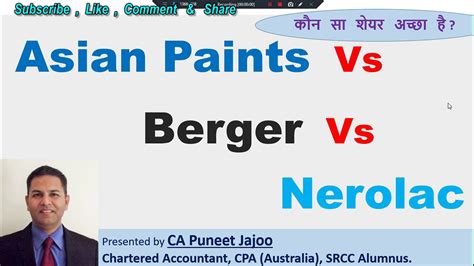 Asian Paints Vs Berger Vs Nerolac Comparative Analysis Huge Rewards