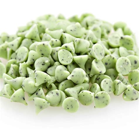 Green Mint Baking Chips 4m Bulk Priced Food Shoppe