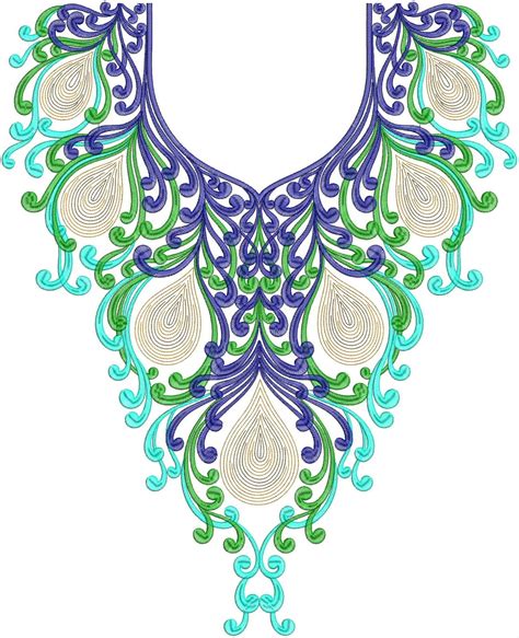 Want to download free embroidery designs at embroidery khazana, visit our free design section. Embroidery Neck design