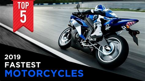 Top 5 Fastest Motorcycles In The World 2019 ⭐ Youtube