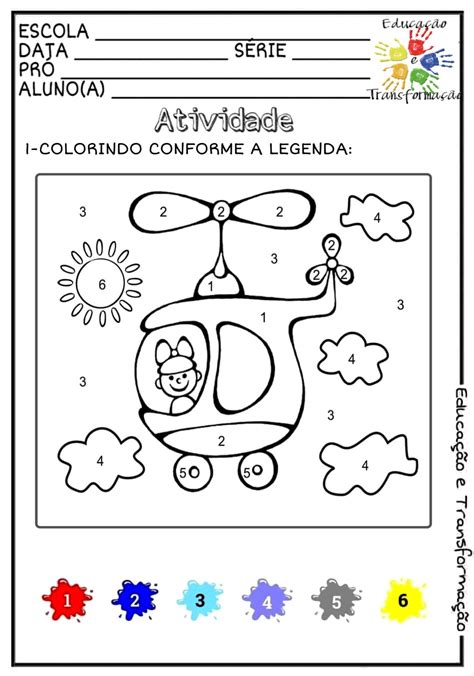 Atividade De Pintura Dirigida