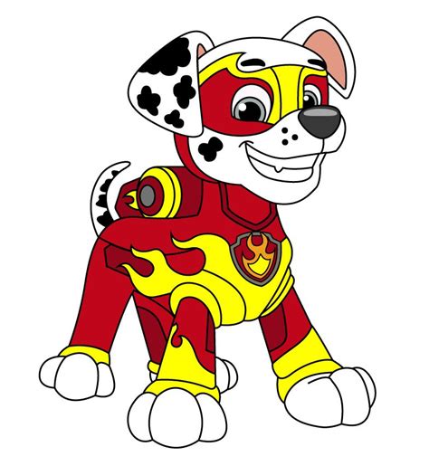 Marshall Mighty Pup Paw Patrol Wall Decal - 30