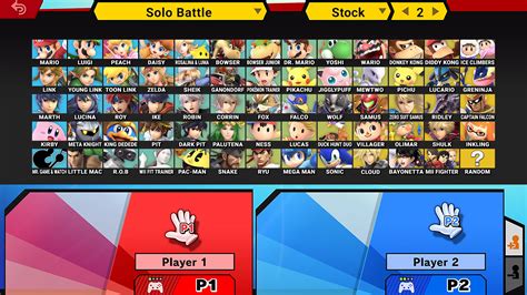 Updated Again Smash Ultimate Character Select Screen Fan Made R