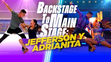 Watch World Of Dance Web Exclusive Jefferson And Adrianita Backstage To