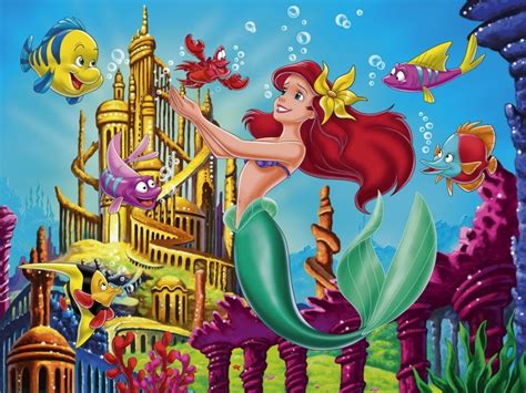 ariel the little mermaid wallpaper disney princess wallpaper 6496870 fanpop