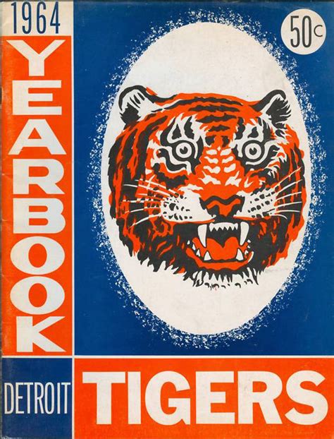 Detroit Tigers Yearbook 1964 Edition Old Detroit Vintage Photos
