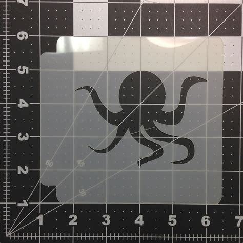 Octopus Stencil 100 Kato Baking Supplies