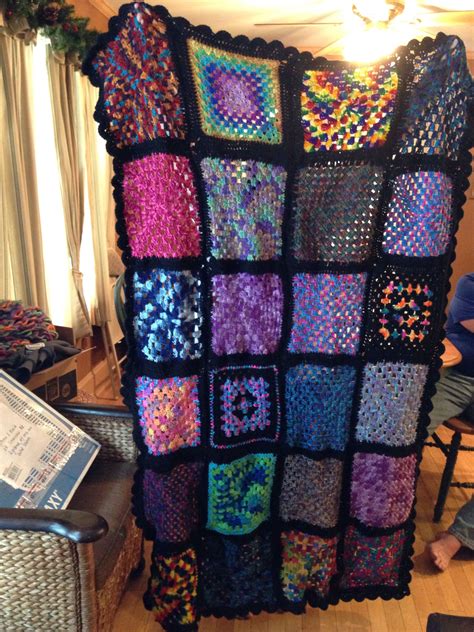 Check spelling or type a new query. Stain glass afghan. | Crochet blanket, Quilts, Blanket