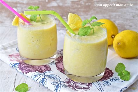 Bon appetit mon amie: Piña colada bezalkoholowa