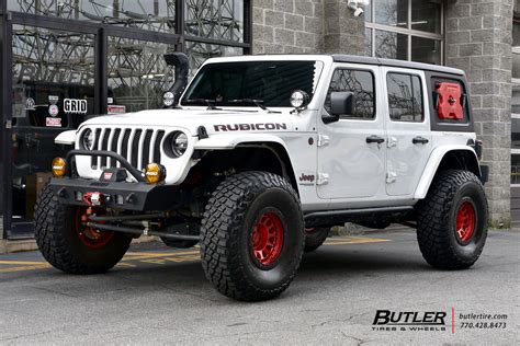 Jeep Wrangler With 17in Black Rhino Primm Wheels Exclusively From