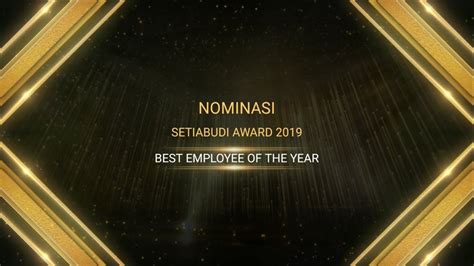 Nominasi Best Employee Of The Year Setiabudi Award 2019 Youtube