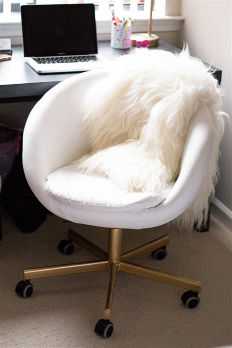 Gold Office Chair Diy Ikea Hack Home Alice Tenise