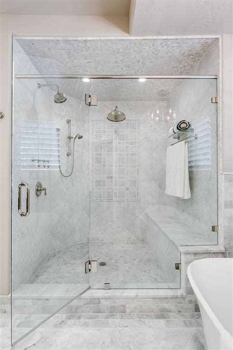 Amazing Bathroom Marble Shower Walls Marble Showers Marble Shower