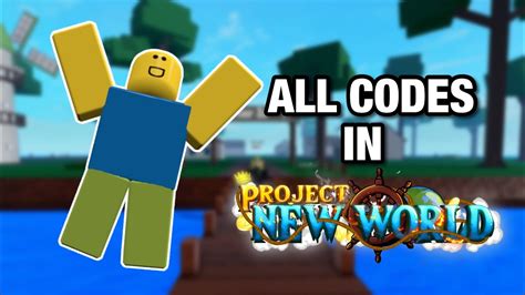 All New Working Codes In Project New World Youtube