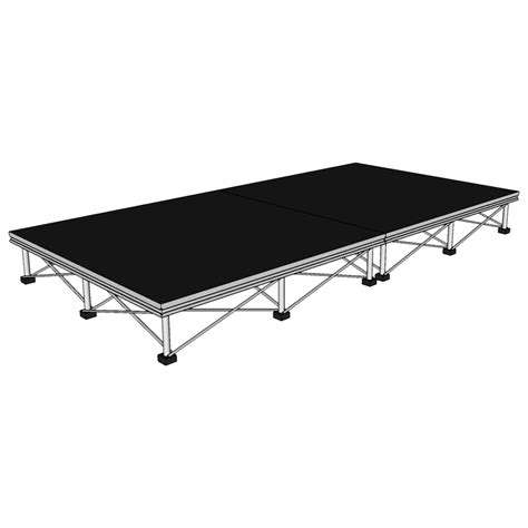2m X 1m Portable Stage Platforms With 20cm Risers Stage Concepts