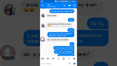 No but the facebook teams will send you an email saying that you haven't went on facebook for a while & they are kind of convincing you to go on because you might have a message from a friend or something. How To Impress a Girl On facebook Chat Jerry part 2 2017 ♥ Impress Your Girlfriend on chat - YouTube
