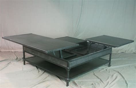 Signature design by ashley carlyle. Buy Hand Made Industrial Lift Top Coffee Table - Vintage ...