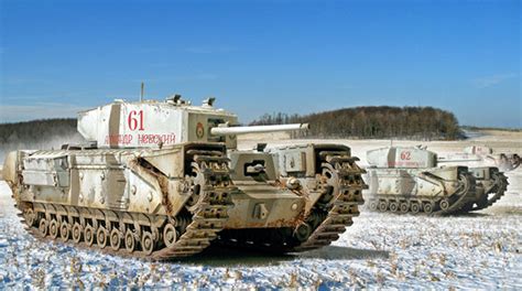 Ussr Churchill Tank By Steve Zaloga Armchair General And Historynet