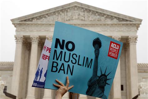 Us Supreme Court Leans Toward Upholding Trumps Travel Ban